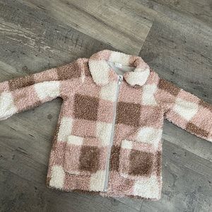 H&M Collared Teddy Bear Jacket